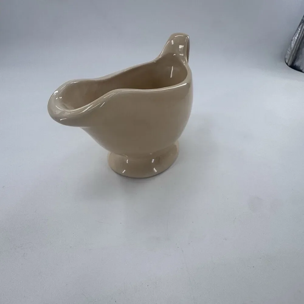 Pottery Barn Gravy Boat Bowl Sausalito Amber Dish Serving Fast Shipping